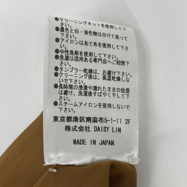 DAISY LIN デイジーリン ワンピース 40 ブラウン レディース_5