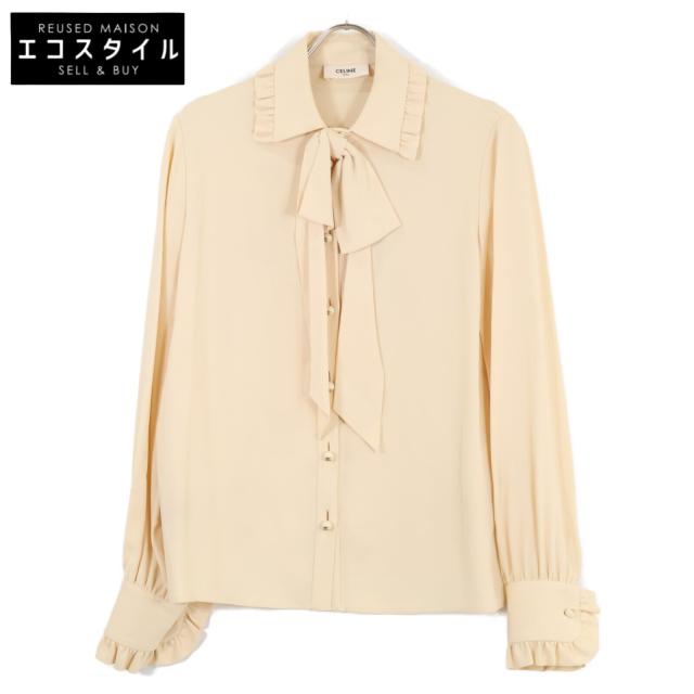 CELINE セリーヌ トップス 40 ベージュ レディース