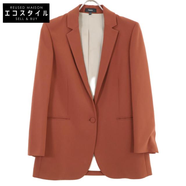 Theory セオリー ジャケット OO テラコッタ レディース