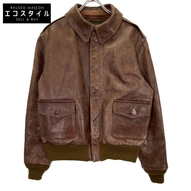 BUZZ RICKSONS バズリクソンズ ジャケット 42 ブラウン メンズ