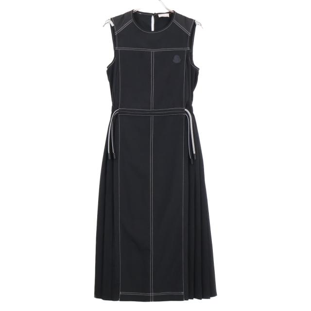 MONCLER モンクレール ワンピース 38 ブラック レディース