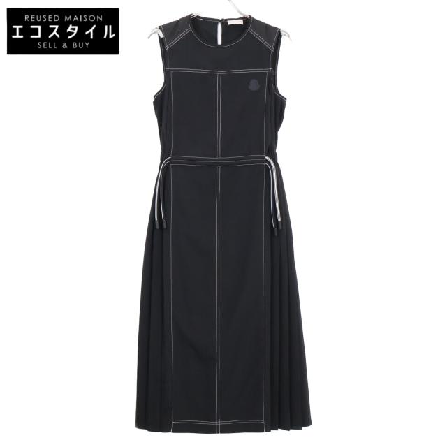 MONCLER モンクレール ワンピース 38 ブラック レディース