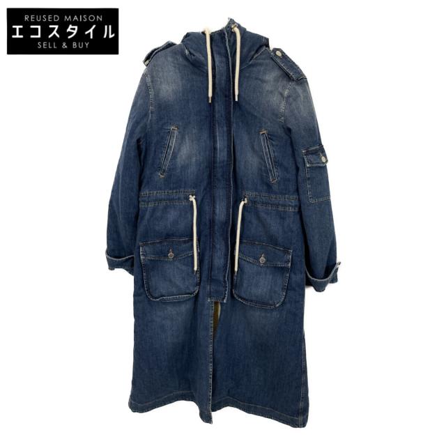 ERMANNO SCHERVINO エルマンノシェルヴィーノ ジャケット 44 インディゴ レディース