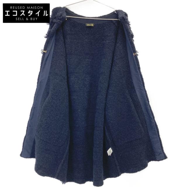 DRAWER ドゥロワー ベスト 表記なし ネイビー レディース