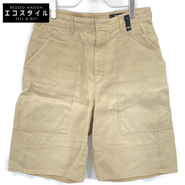 FENDI フェンディ ボトムス 48 ベージュ メンズ