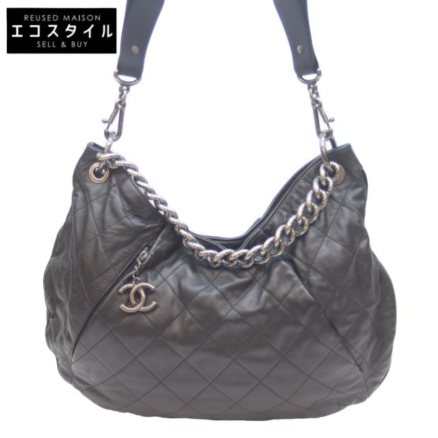 CHANEL シャネル ショルダーバッグ ブラック/SV金具 レディース