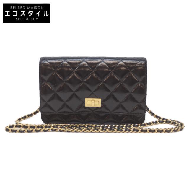CHANEL シャネル ショルダーバッグ ブラック/GD金具 レディース