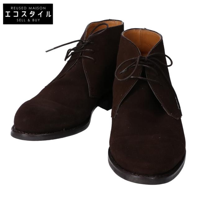 BERWICK バーウィック シューズ 7 1/2 ブラウン メンズ