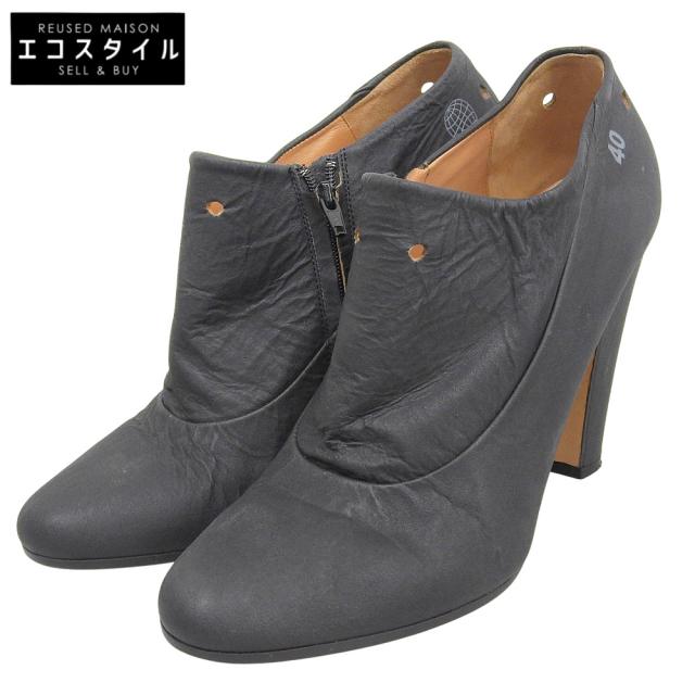 Maison Margiela メゾンマルジェラ シューズ 40 ブラック レディース