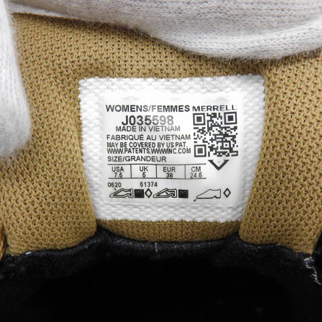 MERRELL メレル シューズ 7.5US) マロン レディース