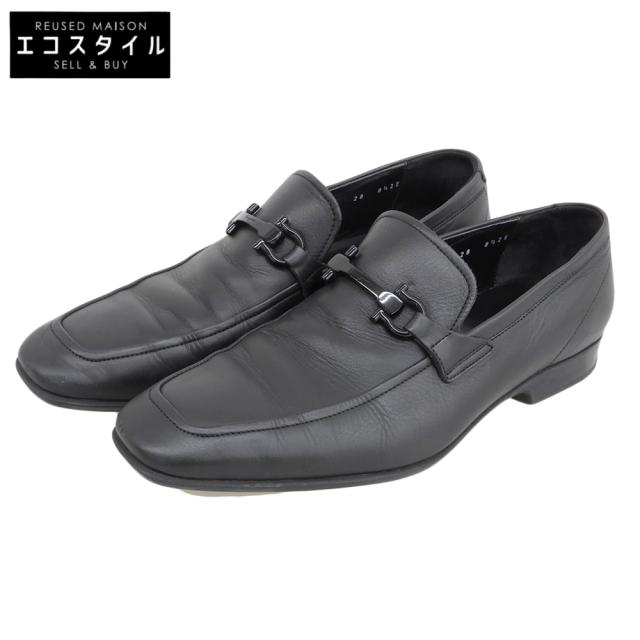 Salvatore Ferragamo サルヴァトーレフェラガモ シューズ 8 1/2 2E ブラック メンズ