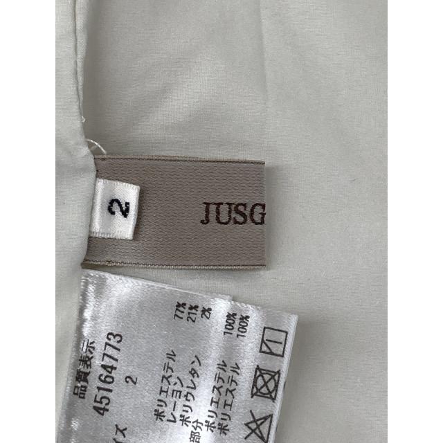 JGbyJUSGLITTY ジャスグリッティー スカート 2 アイボリー レディース_3