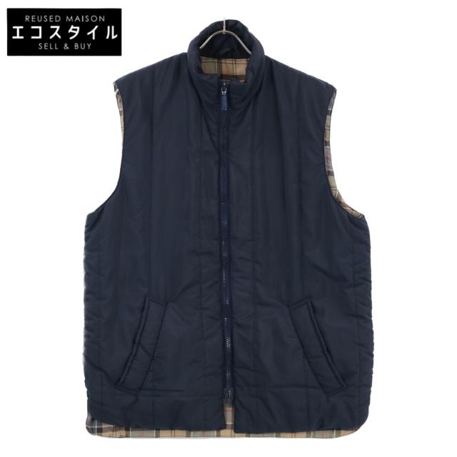 Barbour バブアー ベスト M ネイビー メンズ