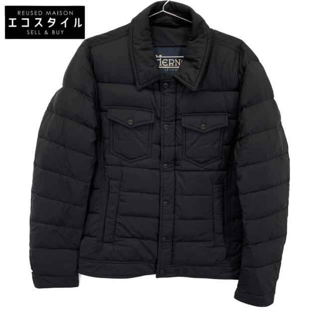 HERNO ヘルノ ジャケット 50 ネイビー メンズ