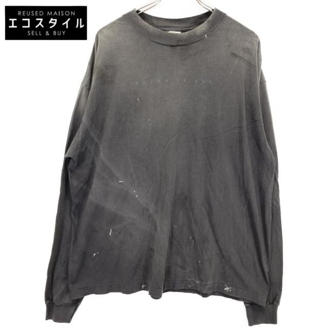 SAINT MICHAEL セントマイケル トップス XL グレー メンズ