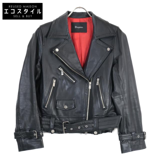 Diagram ダイアグラム ジャケット 36 ブラック レディース