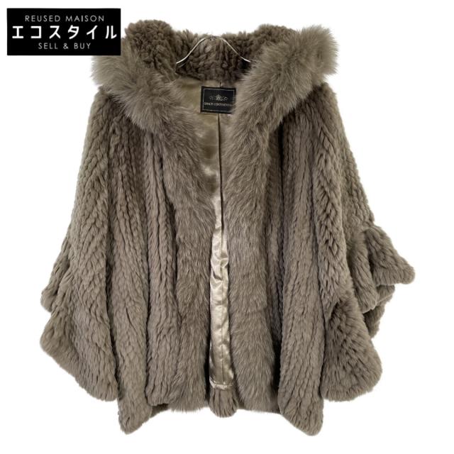 GRACE CONTINENTAL グレースコンチネンタル コート 36 グレー レディース