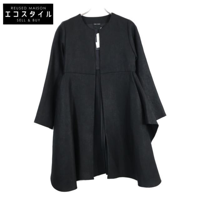 YOKOCHAN ヨーコチャン コート 38 ブラック レディース