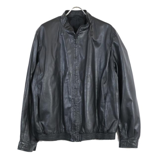 BALLY バリー シングルライダースジャケット ブラック サイズ40 美品 BALLY バリー ジャケット 50 ブラック メンズ