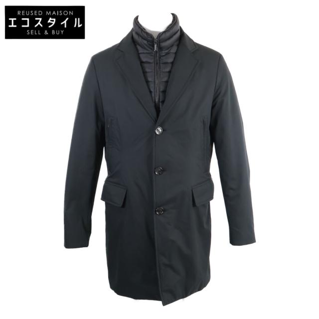 MOORER ムーレー コート 48 ブラック メンズ