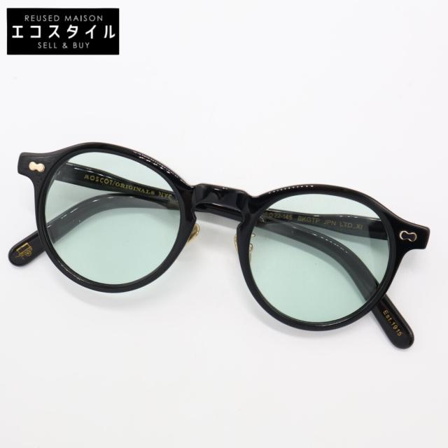 MOSCOT モスコット サングラス 46□22-145 ブラック メンズ