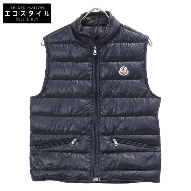 MONCLER モンクレール ベスト 1 ネイビー メンズ