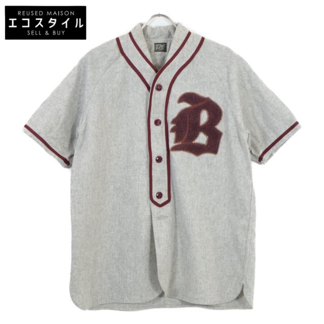 BELAFONTE ベラフォンテ トップス L グレー/ボルドー メンズ