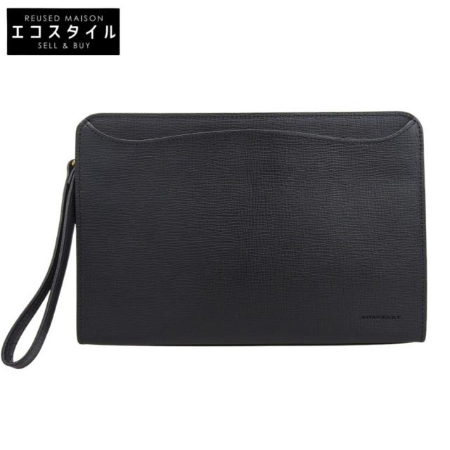 BURBERRY LONDON バーバリーロンドン セカンドバッグ クラッチバッグ ブラック メンズ