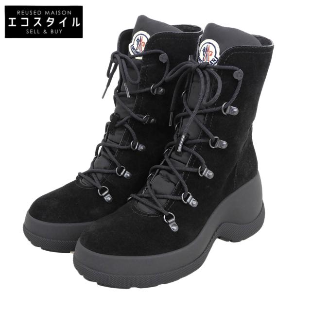 MONCLER モンクレール シューズ 38 ブラック レディース