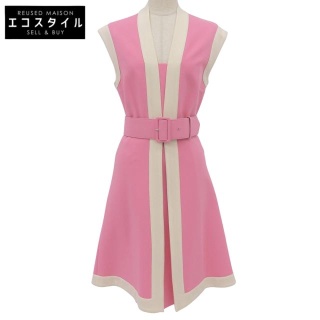 GUCCI グッチ ワンピース S ピンク レディース