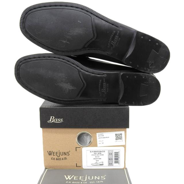 G.H.BASS ジーエイチバス シューズ 5 1/2(US) ブラック レディース