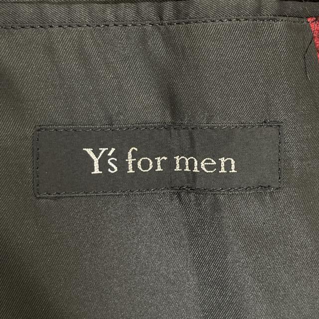 Ys for men ワイズフォーメン ジャケット 表記無し ブラック／レッド メンズ_4