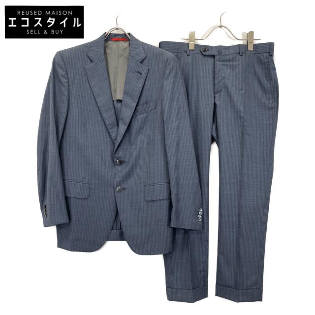 ISAIA イザイア スーツ セットアップ 48 ブルー／グレー メンズ