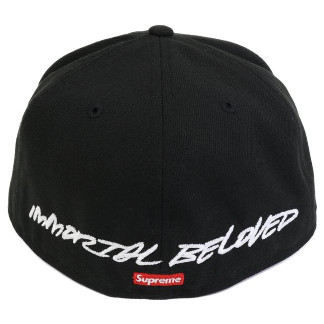 Supreme シュプリーム 帽子 7 3/8 58.7cm ブラック メンズ