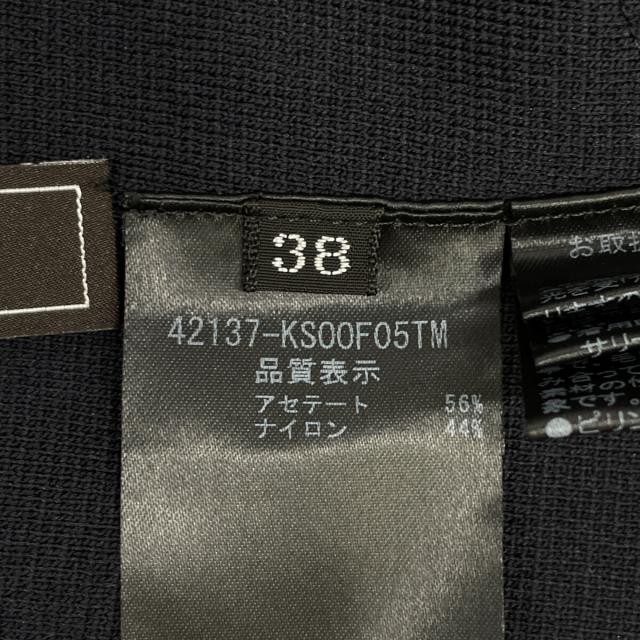 FOXEY フォクシー ワンピース 38 ネイビー／ホワイト レディース_4