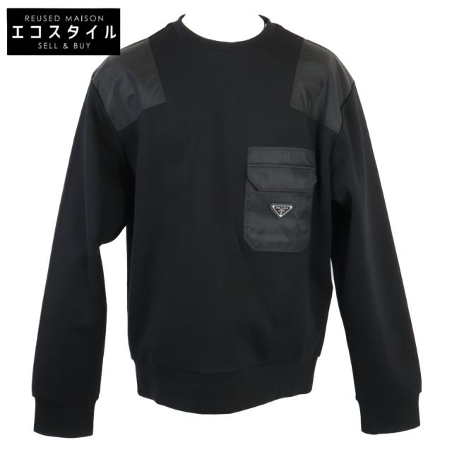 PRADA プラダ トップス S ブラック メンズ