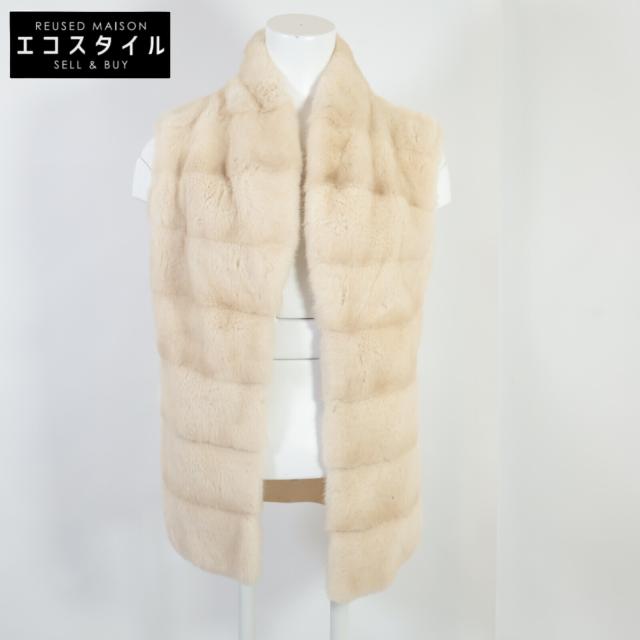 Loro Piana ロロピアーナ ベスト M アイボリー レディース