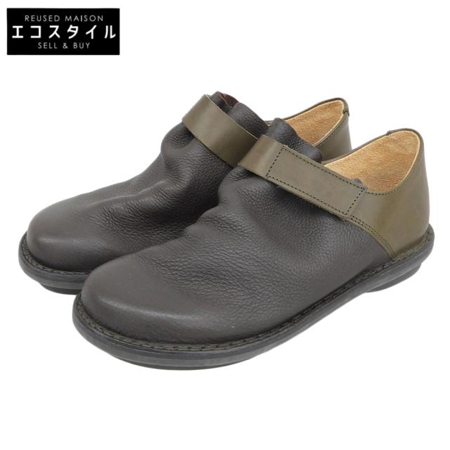 trippen トリッペン シューズ 42 ブラウン/カーキ メンズ