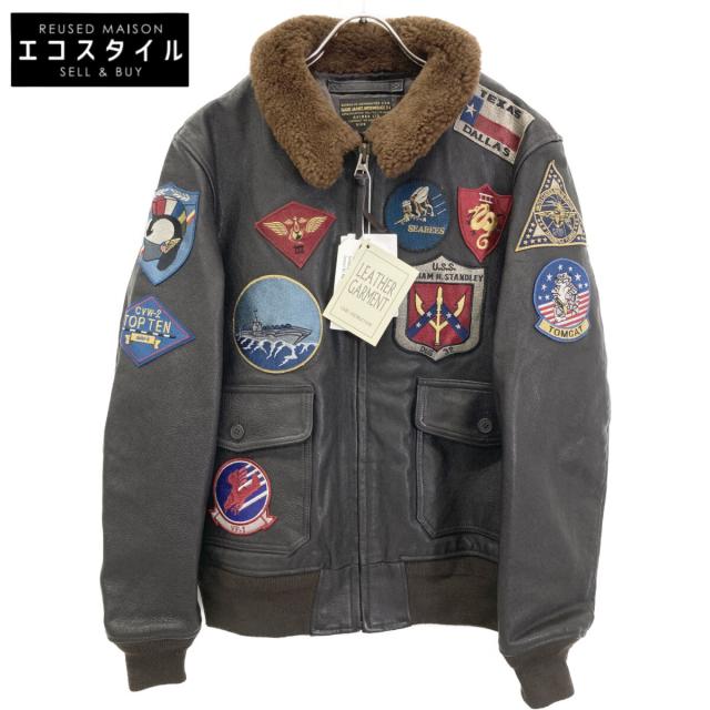 AVIREX アヴィレックス ジャケット 42 ブラウン メンズ