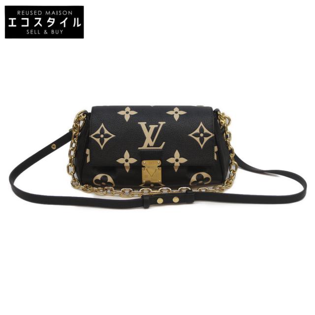 LOUIS VUITTON ルイヴィトン ショルダーバッグ ノワール/ベージュ レディース