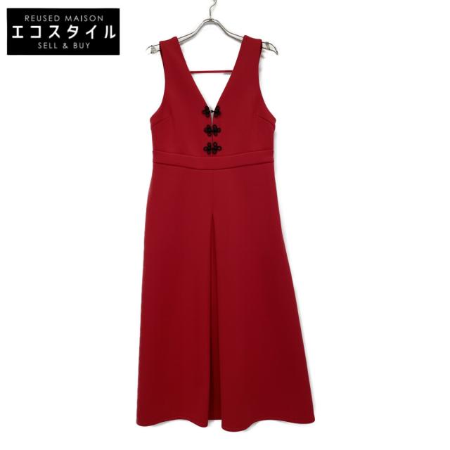 VIVIENNE TAM ヴィヴィアンタム ワンピース 38 レッド レディース