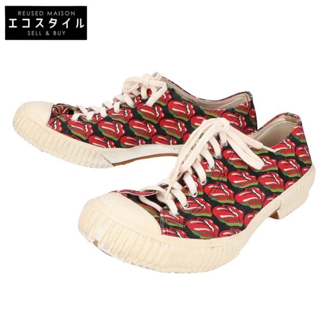 COMMEdesGARCONS HOMME コムデギャルソンオム シューズ 27 レッド系 メンズ