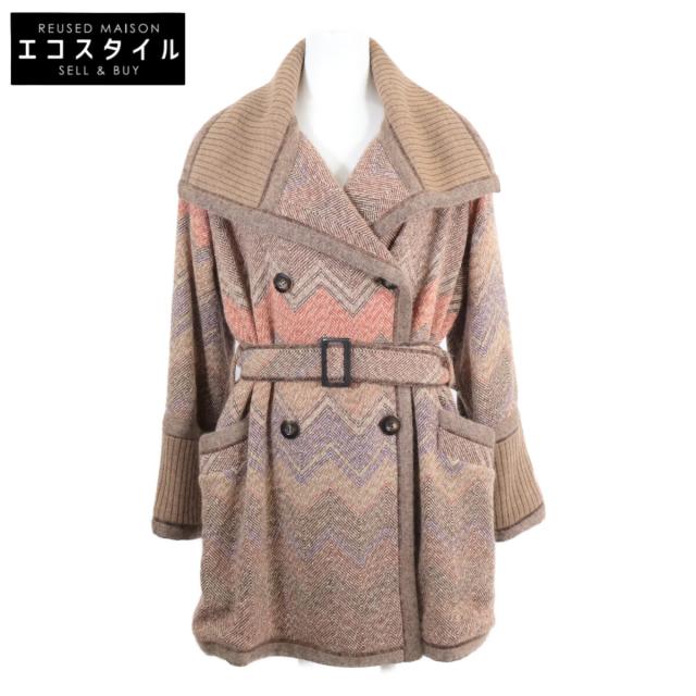 MISSONI ミッソーニ コート 42 マルチカラー レディース
