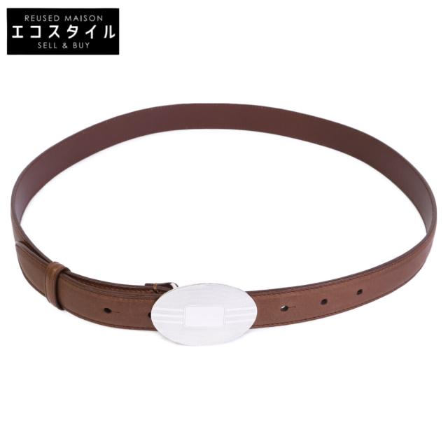 BRUNELLO CUCINELLI ブルネロクチネリ ベルト 100 ダークブラウン メンズ