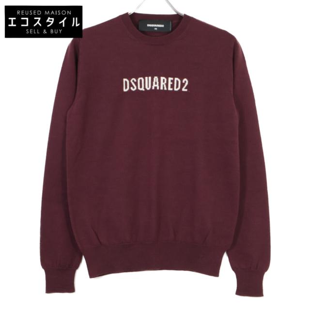DSQUARED2 ディースクエアード トップス XS バーガンディ メンズ