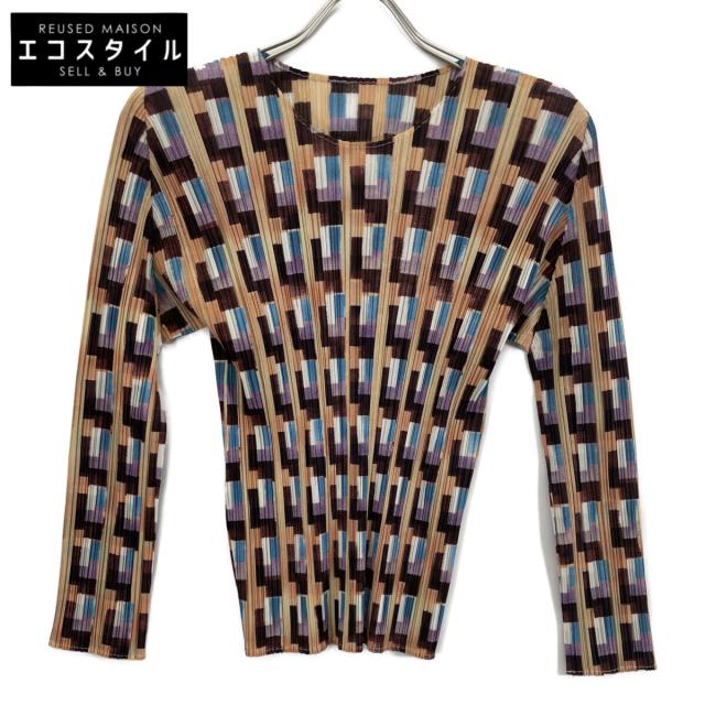 PLEATS PLEASE プリーツプリーズ トップス 3 マルチカラー レディース