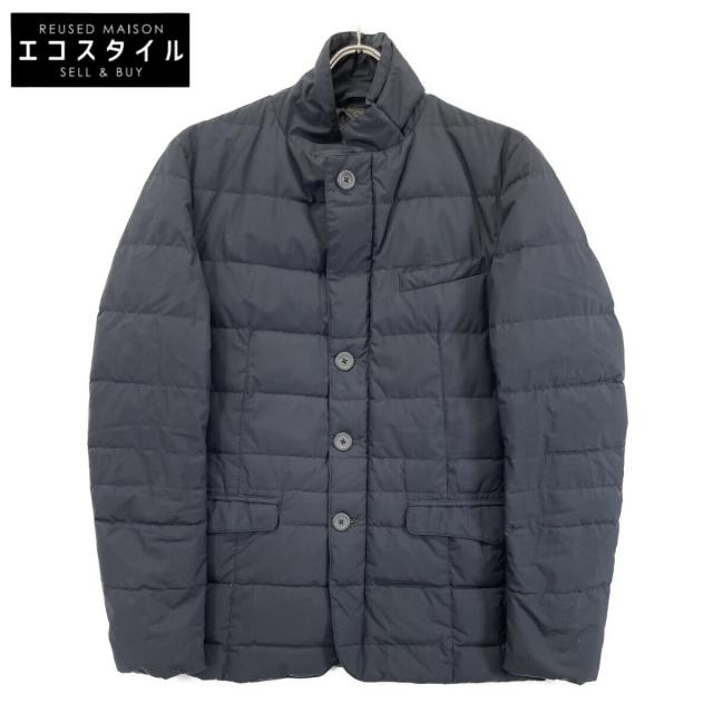 HERNO ヘルノ ジャケット 46 ネイビー メンズ