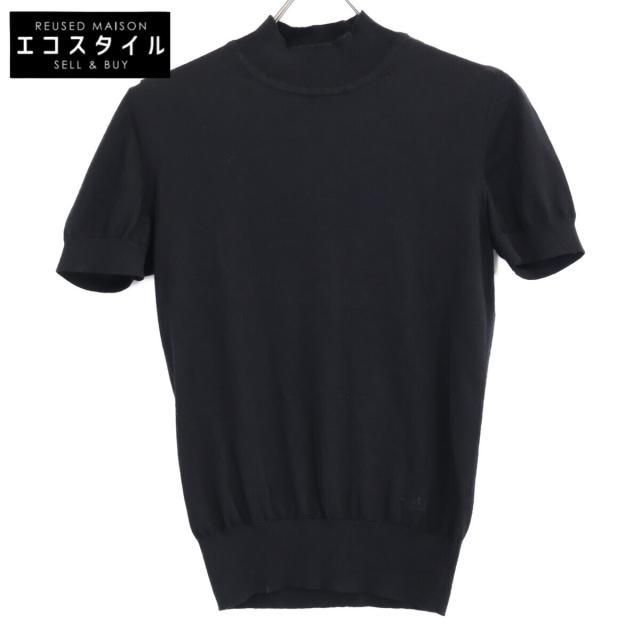 HERMES エルメス トップス 38 ブラック レディース