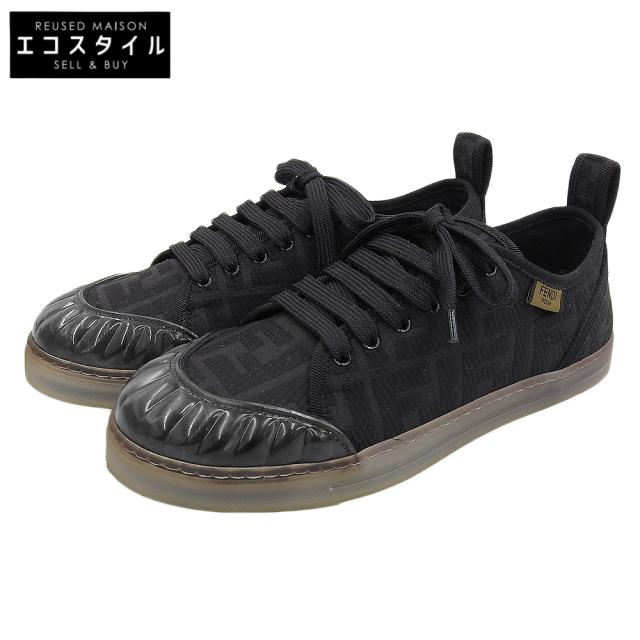 FENDI フェンディ シューズ 38 ブラック レディース