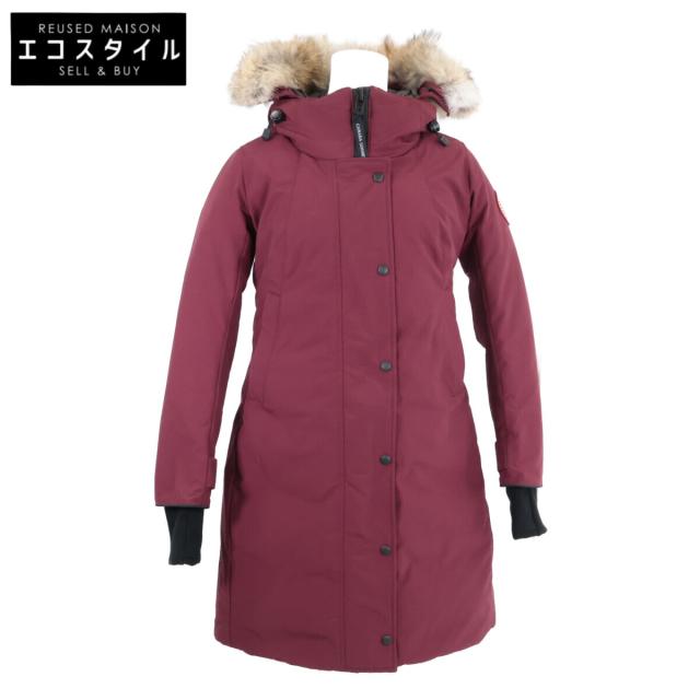   カナダグース ジャケット XS ボルドー レディース